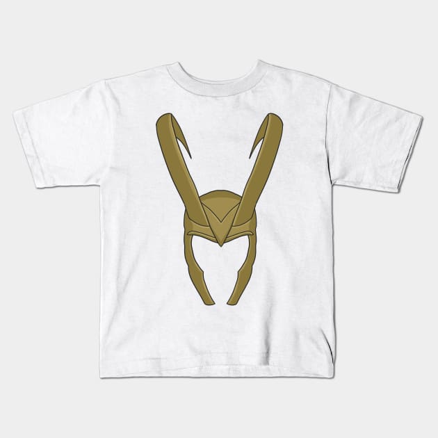 Minimalist Loki Kids T-Shirt by Keniixx